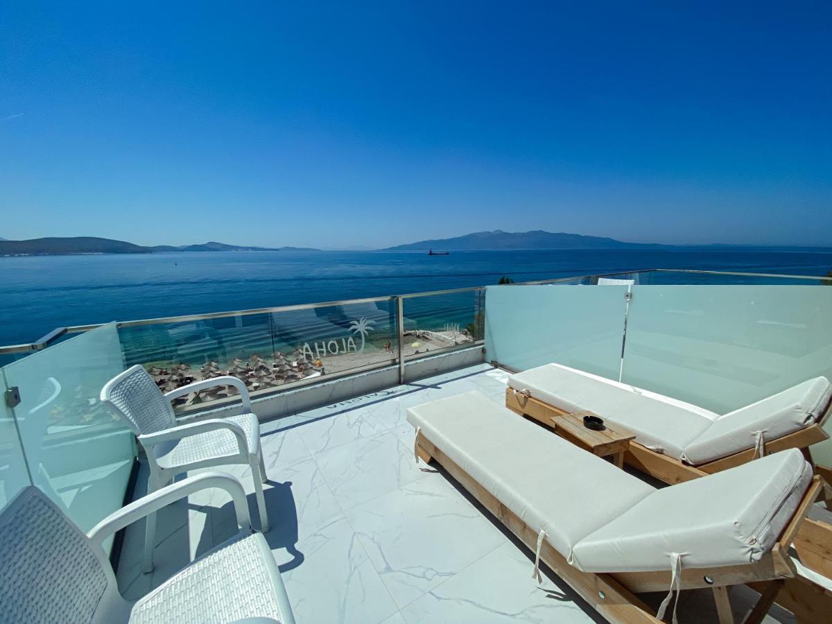 Hotel Aloha Sarandë Exterior foto